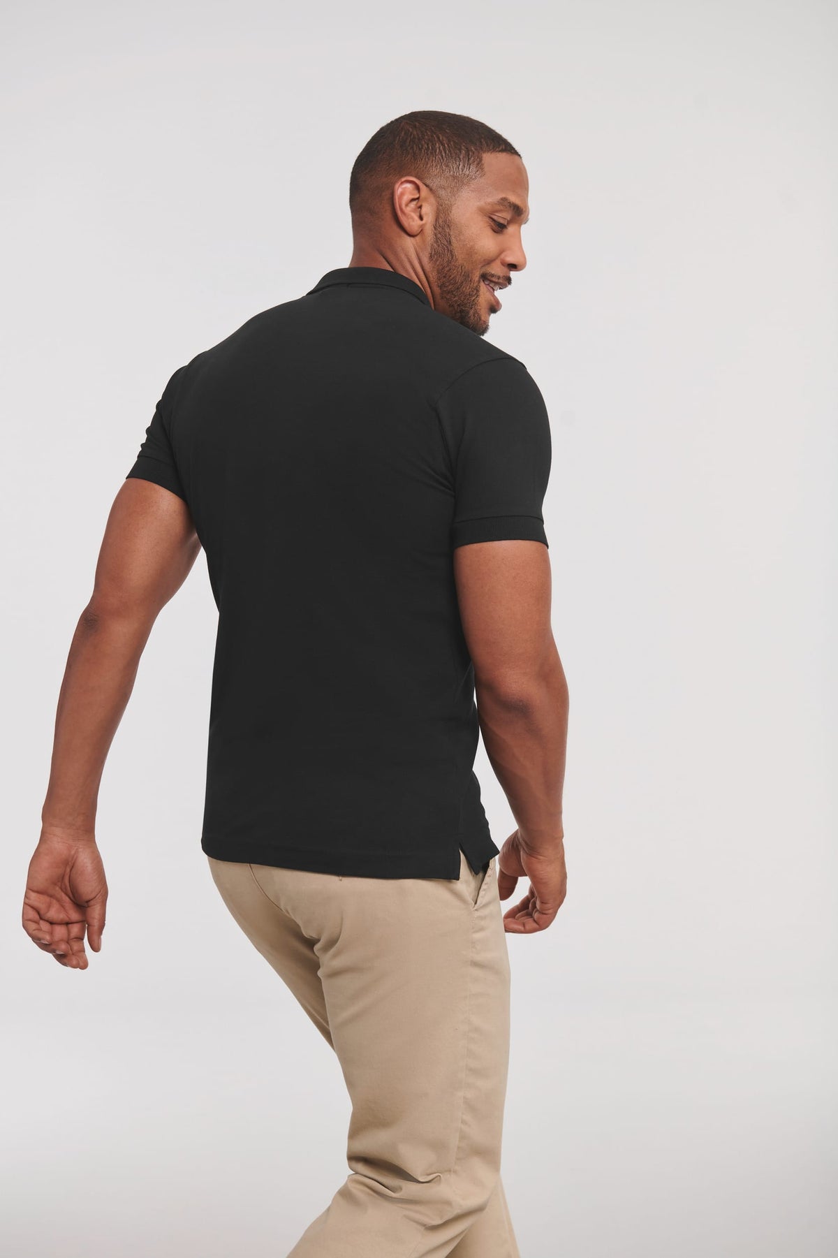 Russell RU566M Men's Stretch Polo Shirt