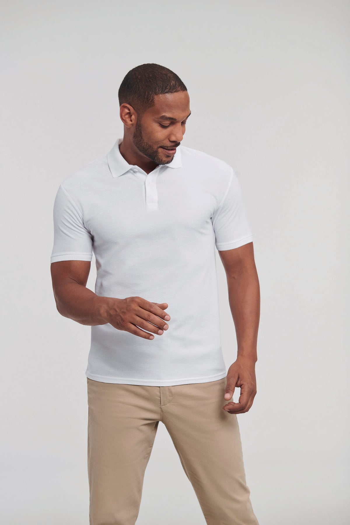 Russell RU570M Herenpolo Authentic Eco