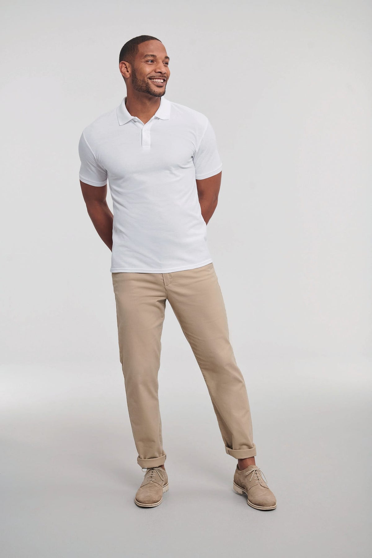 Russell RU570M Herenpolo Authentic Eco