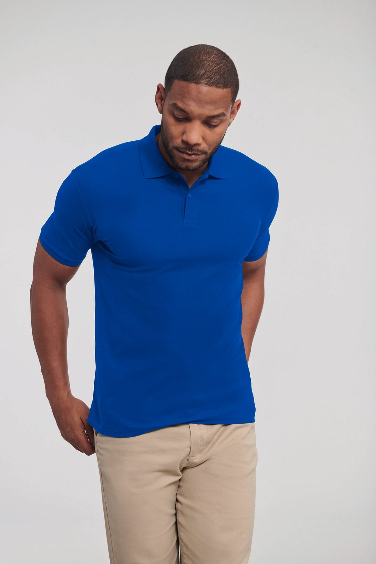Russell RU570M Herenpolo Authentic Eco
