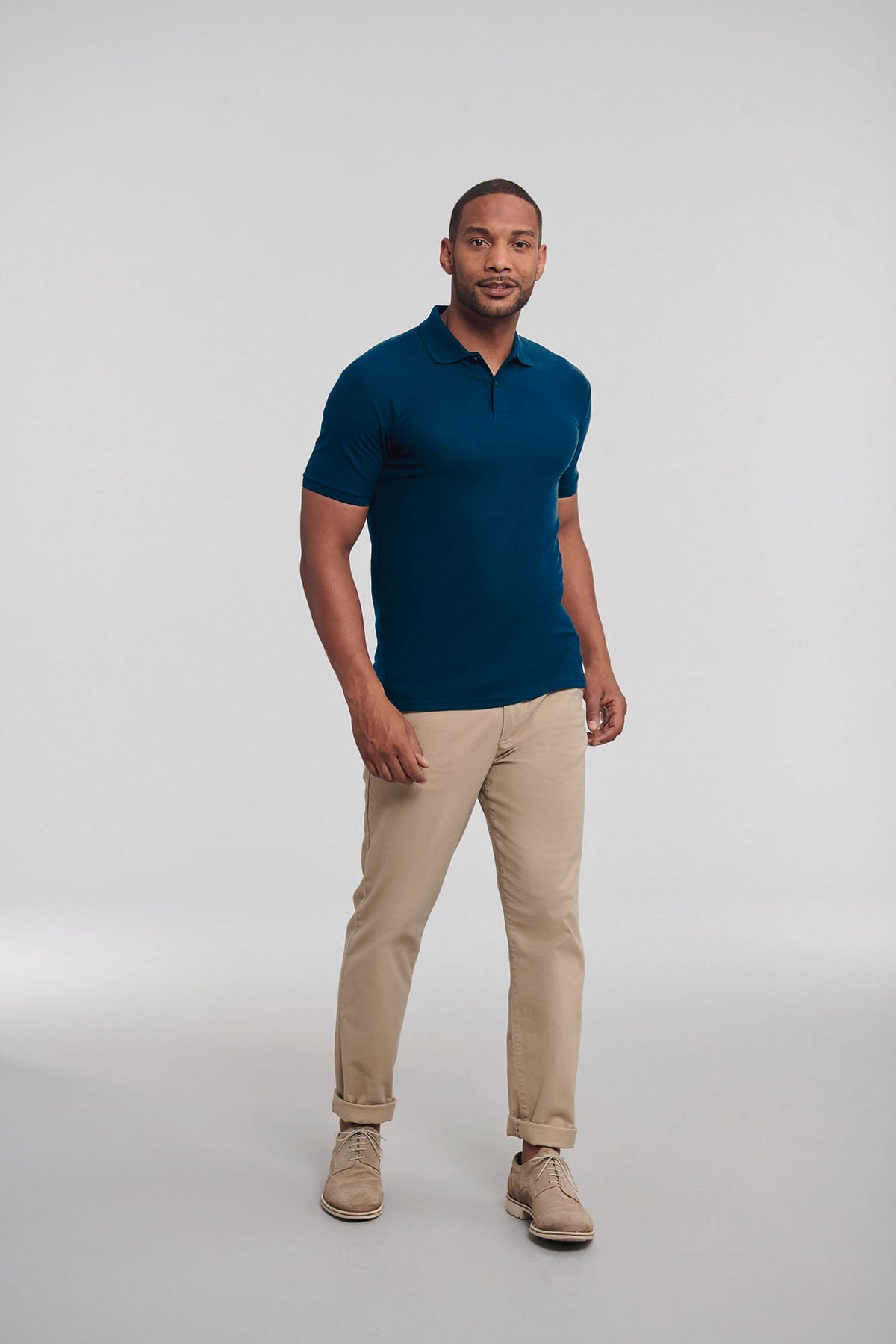 Russell RU570M Herenpolo Authentic Eco