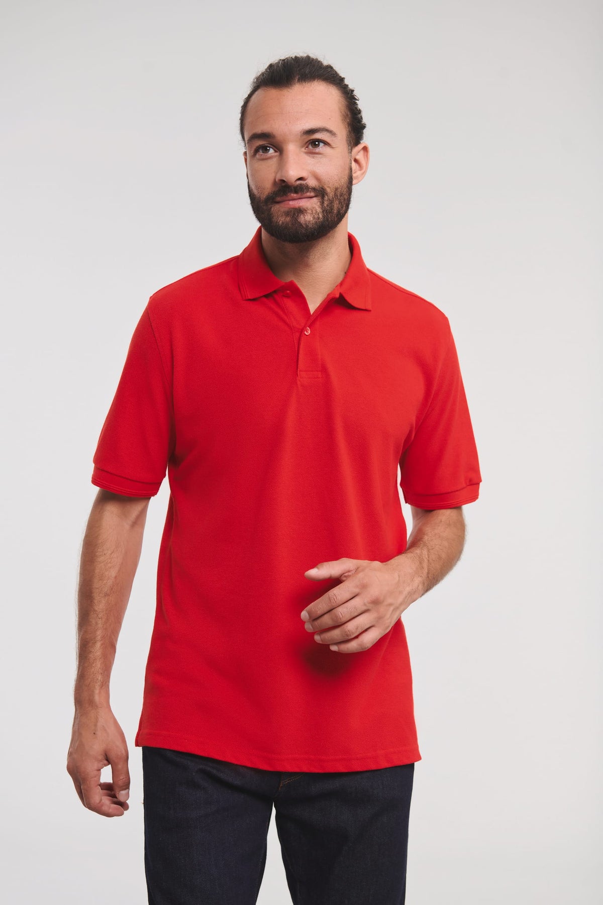Russell RU599M Hardwearing Polykatoenen Polo