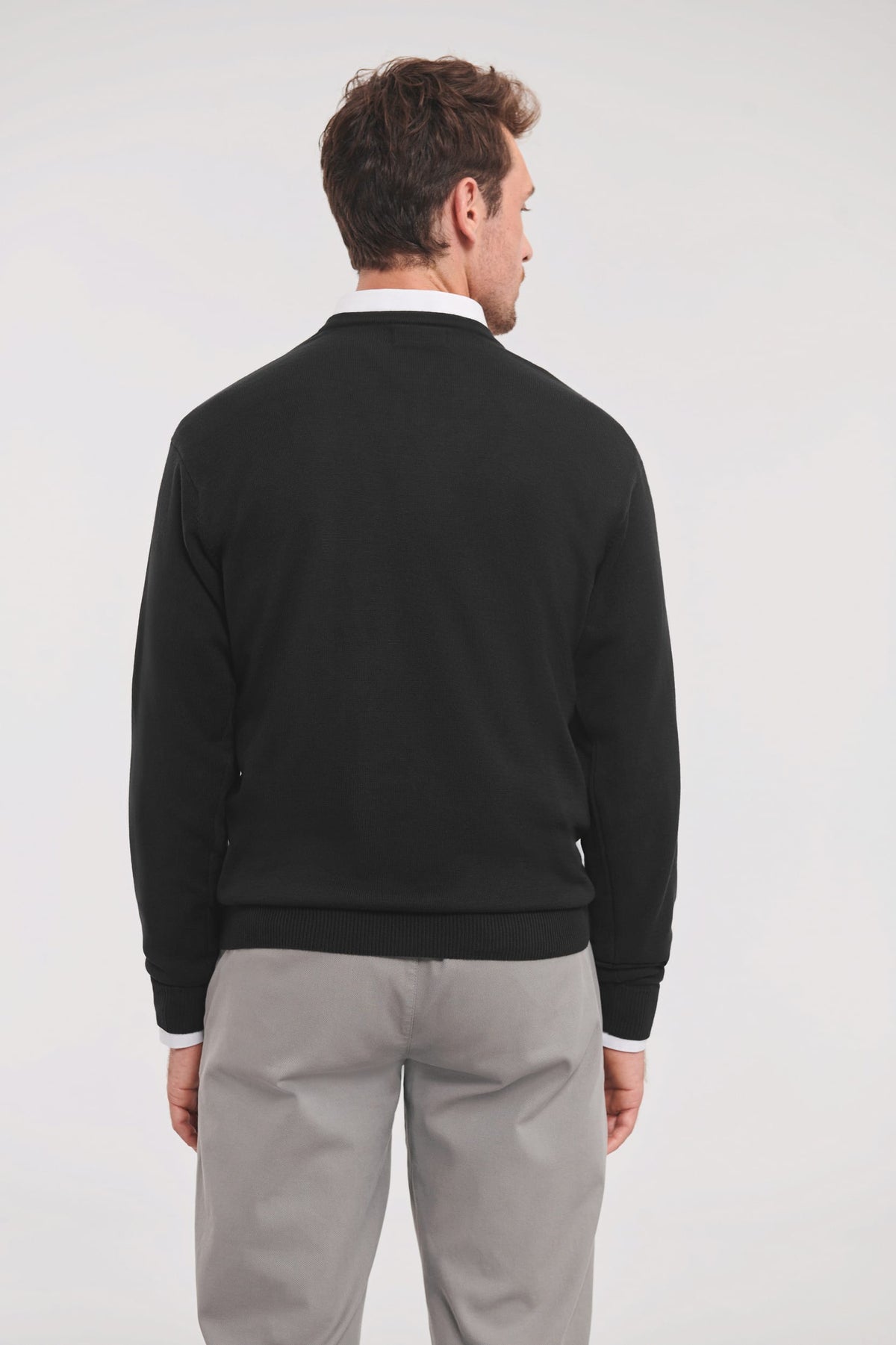 Russell RU710M V-neck Knitted Pullover