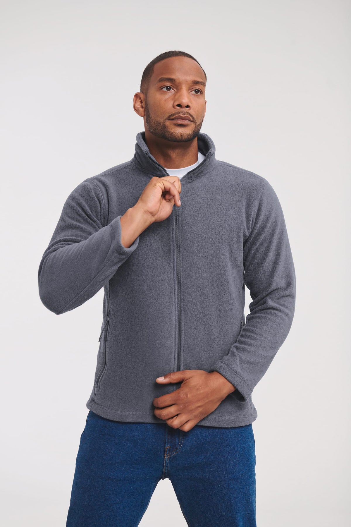 Russell RU8700M Men's Full Zip Outdoor Fleece