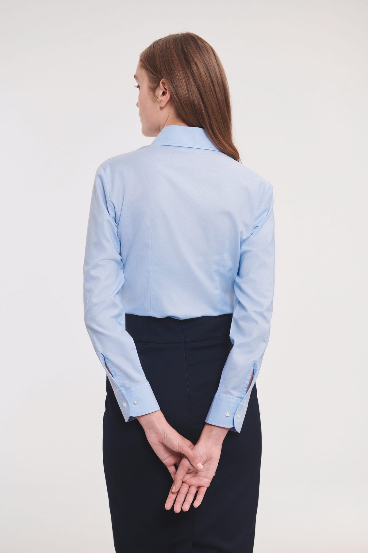 Russell RU932F Ladies' Long Sleeve Easy Care Oxford Shirt