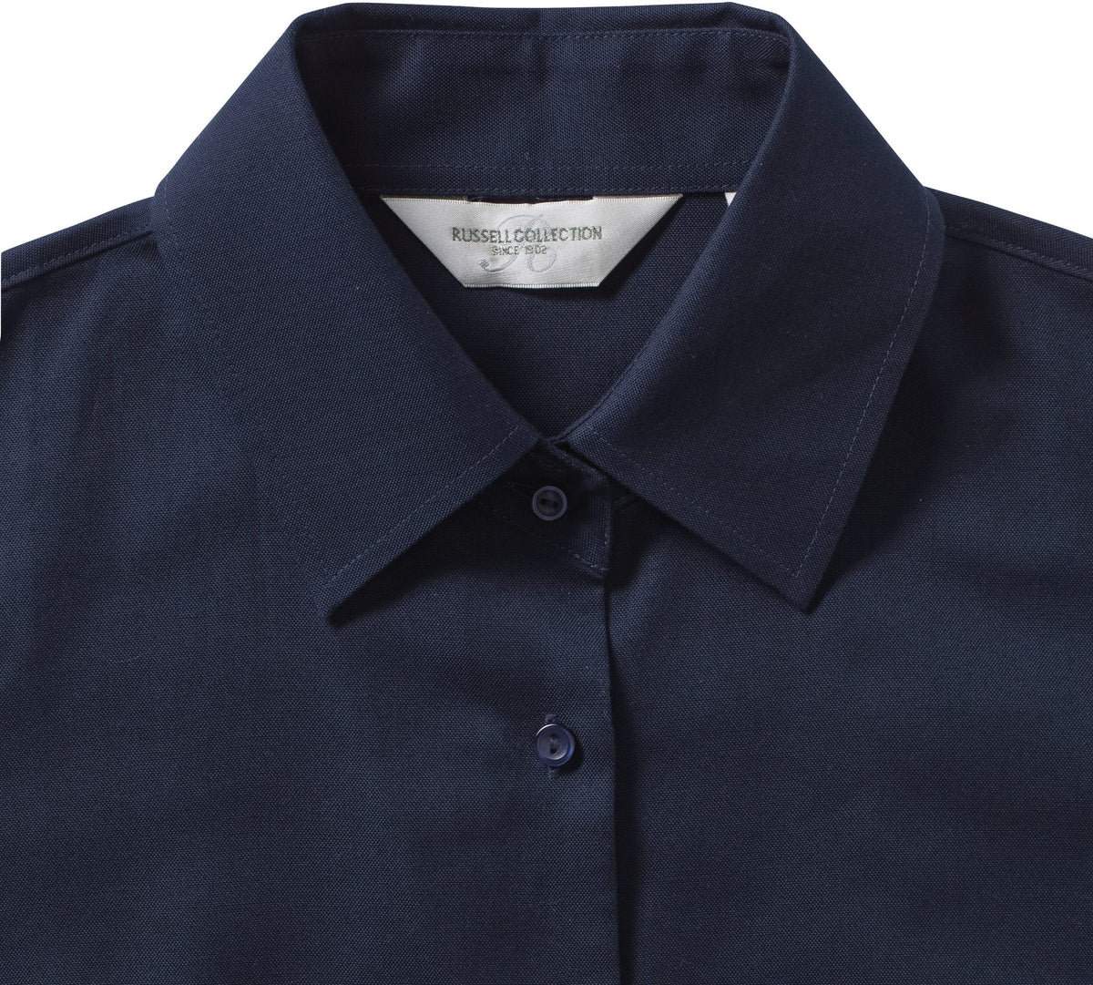 Russell RU933F Ladies Short Sleeve Easy Care Oxford Shirt