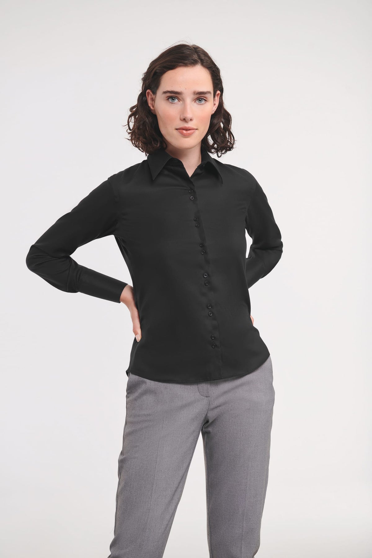 Russell RU956F Ladies' Long Sleeve Ultimate Non-iron Shirt
