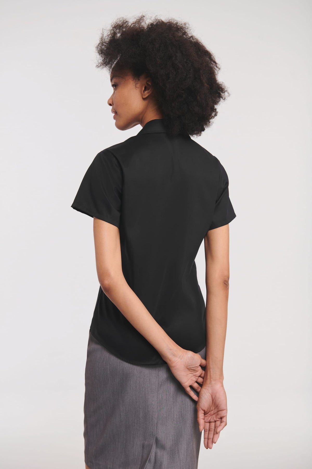 Russell RU957F Ladies' Short Sleeve Ultimate Non-iron Shirt