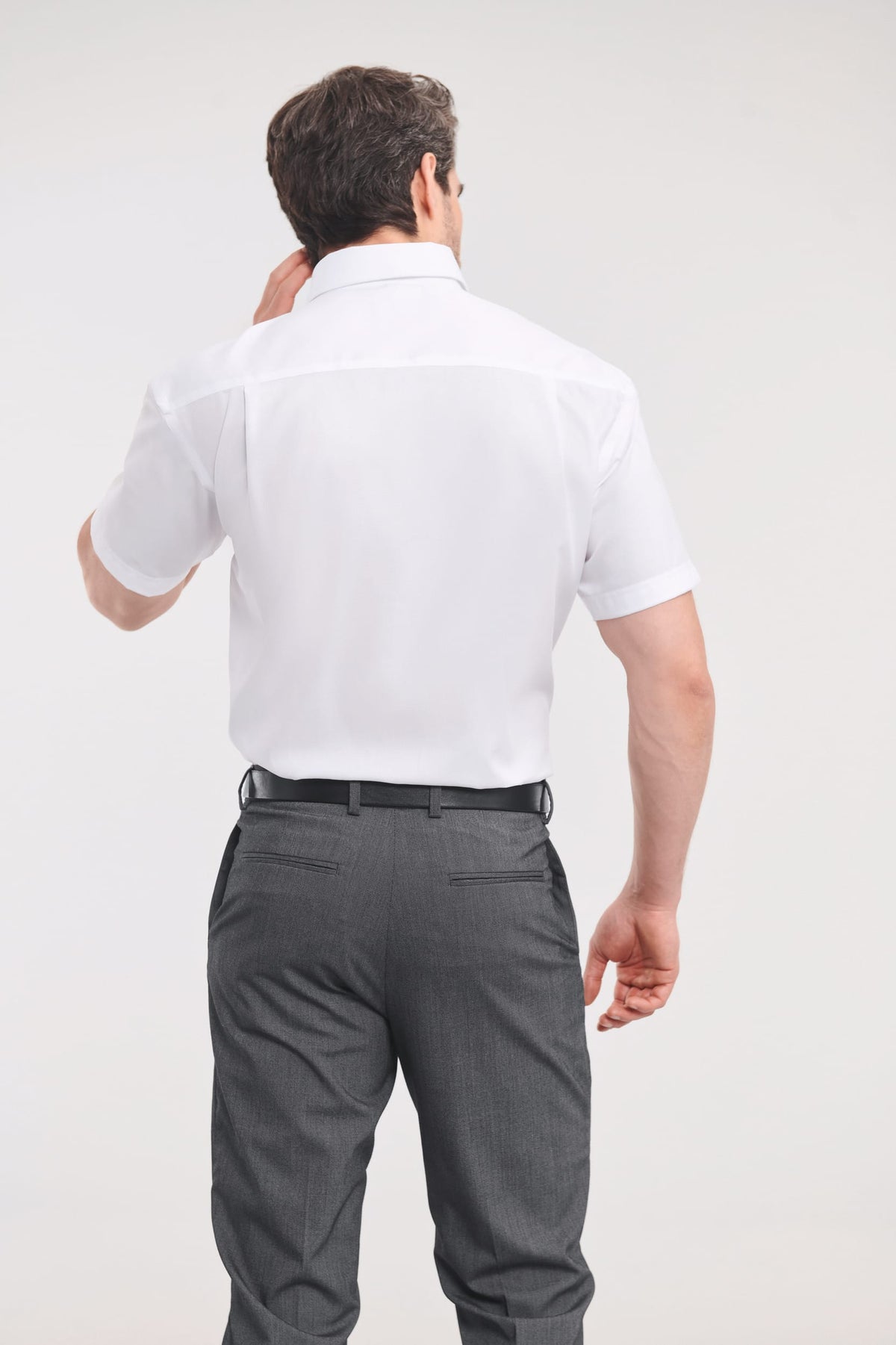 Russell RU957M Men's Short Sleeve Ultimate Non-iron Shirt