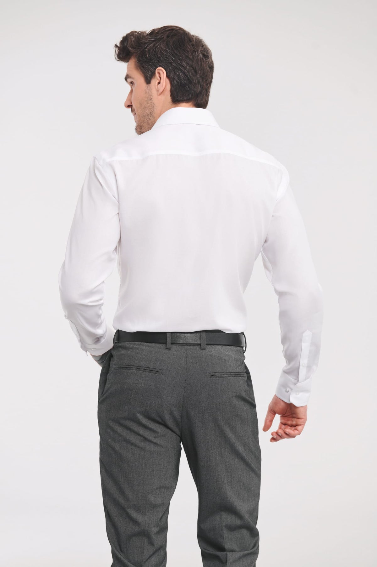 Russell RU958M Men's Tailored overhemd met lange mouwen - Ultimate non iron