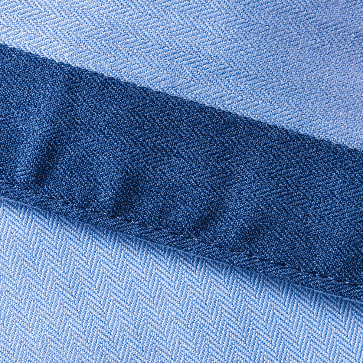 Russell RU964M Herringbone overhemd met lange mouwen