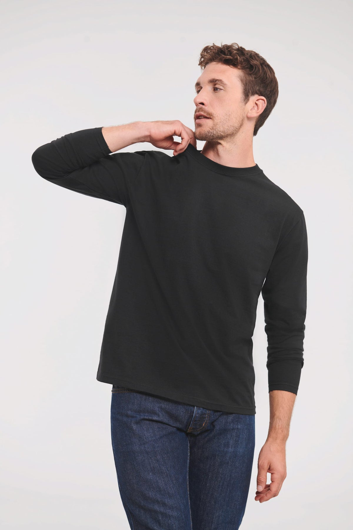 Russell RUZT180L T-shirt Classic met lange mouwen