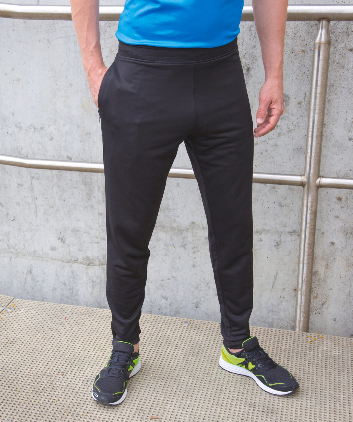 Spiro S276M Mens slimfit joggingbroek