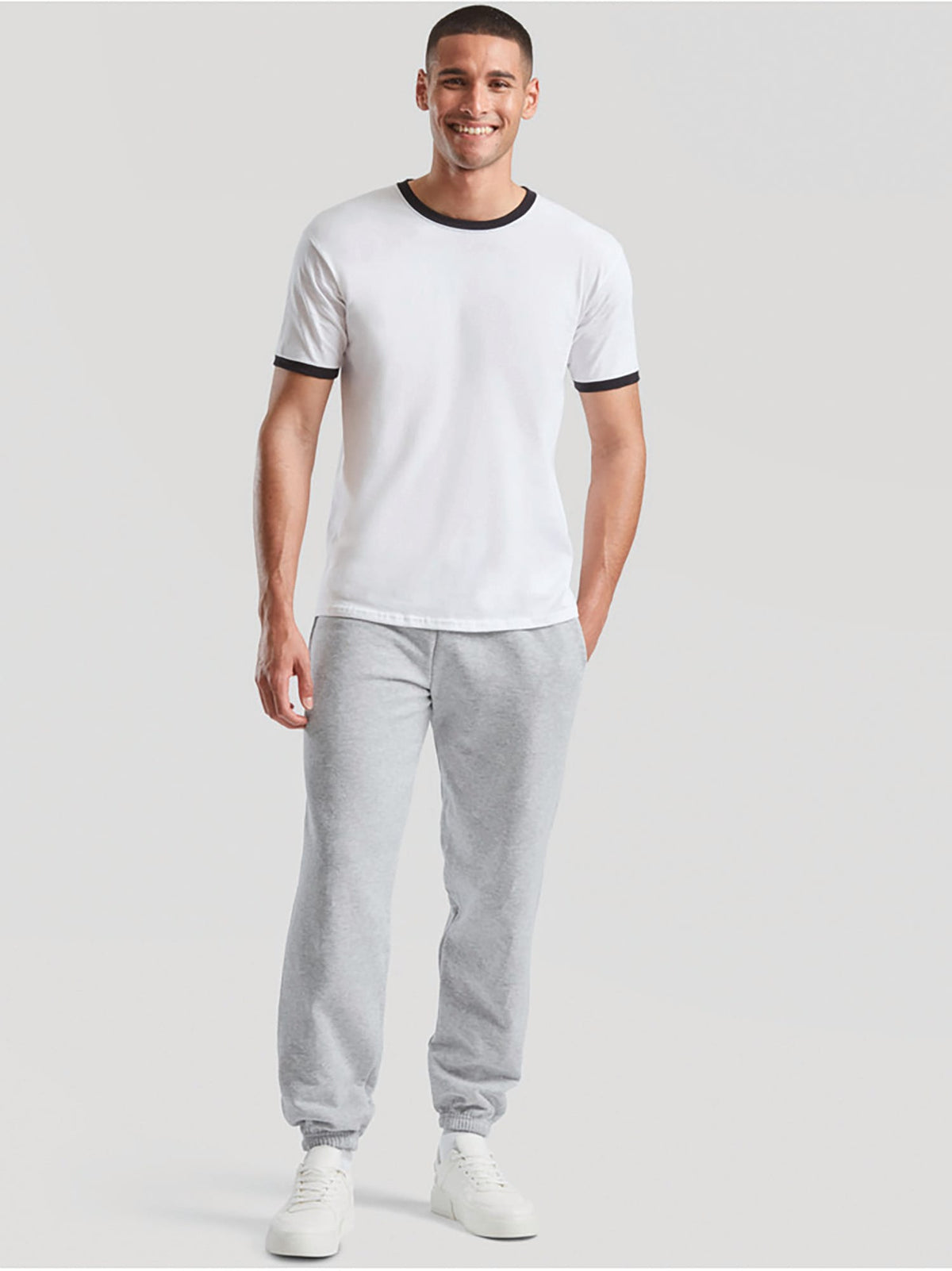 Fruit of the Loom SC153C Joggingbroek elastieke enkelboorden (64-026-0)