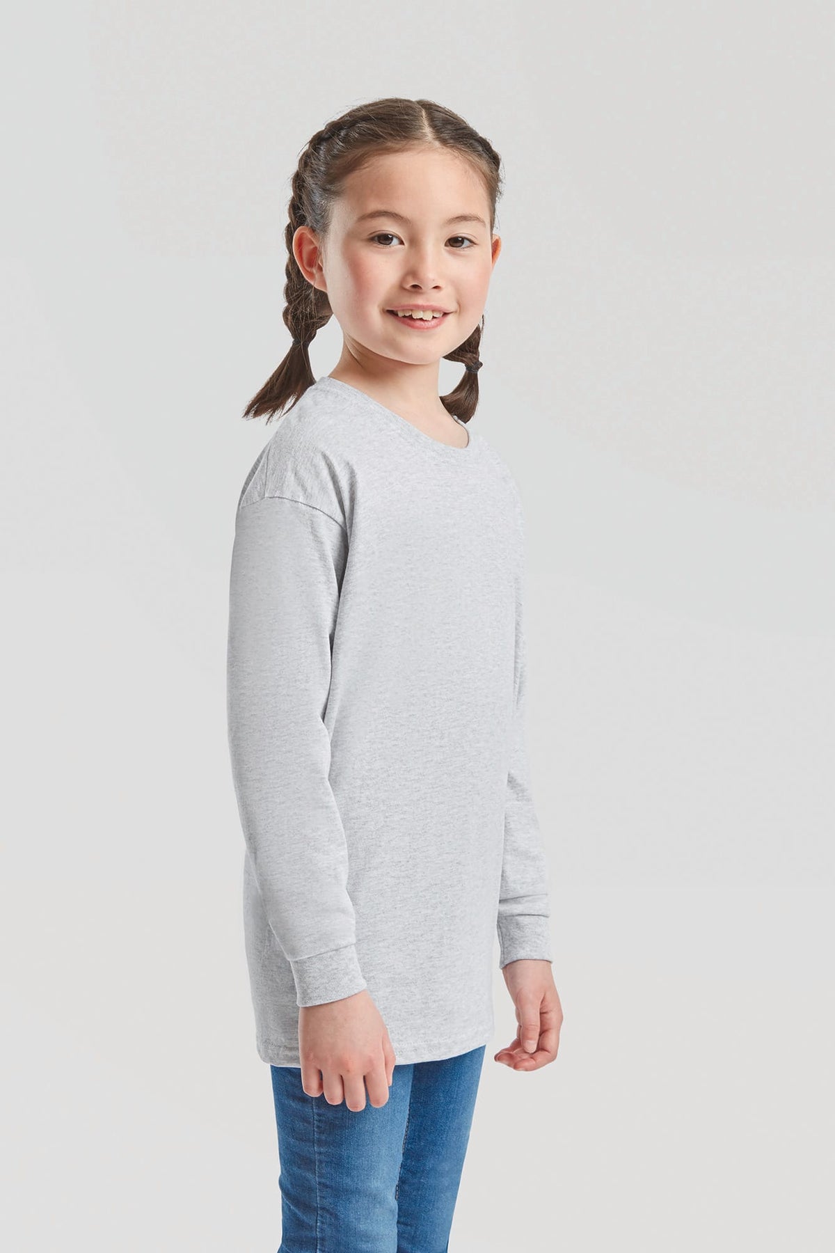 Fruit of the Loom SC61007 Kids Valueweight Lange mouwen (61-007-0)