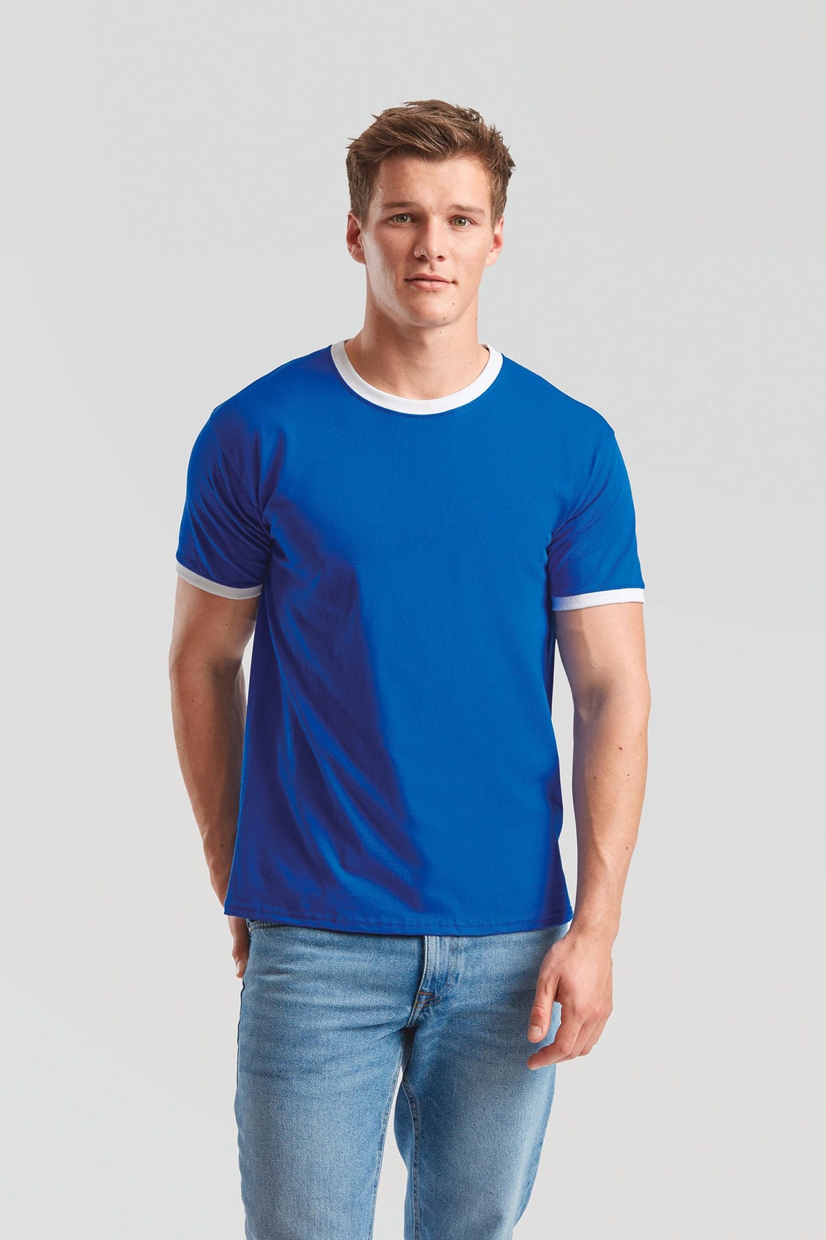 Fruit of the Loom SC61168 Valueweight Ringer T