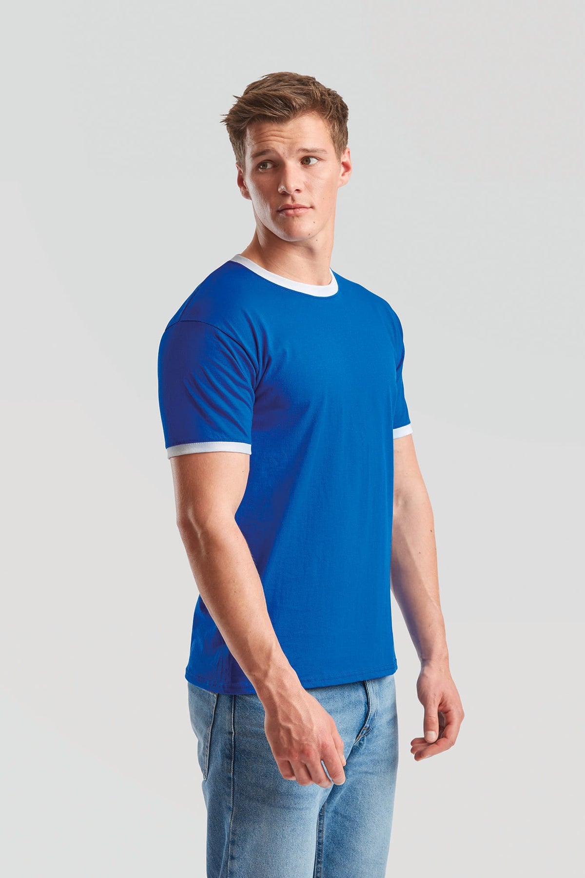 Fruit of the Loom SC61168 Valueweight Ringer T