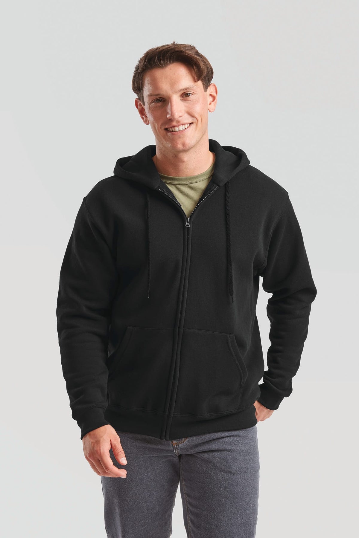 Fruit of the Loom SC62062 Classic Sweatvest met capuchon (62-062-0)