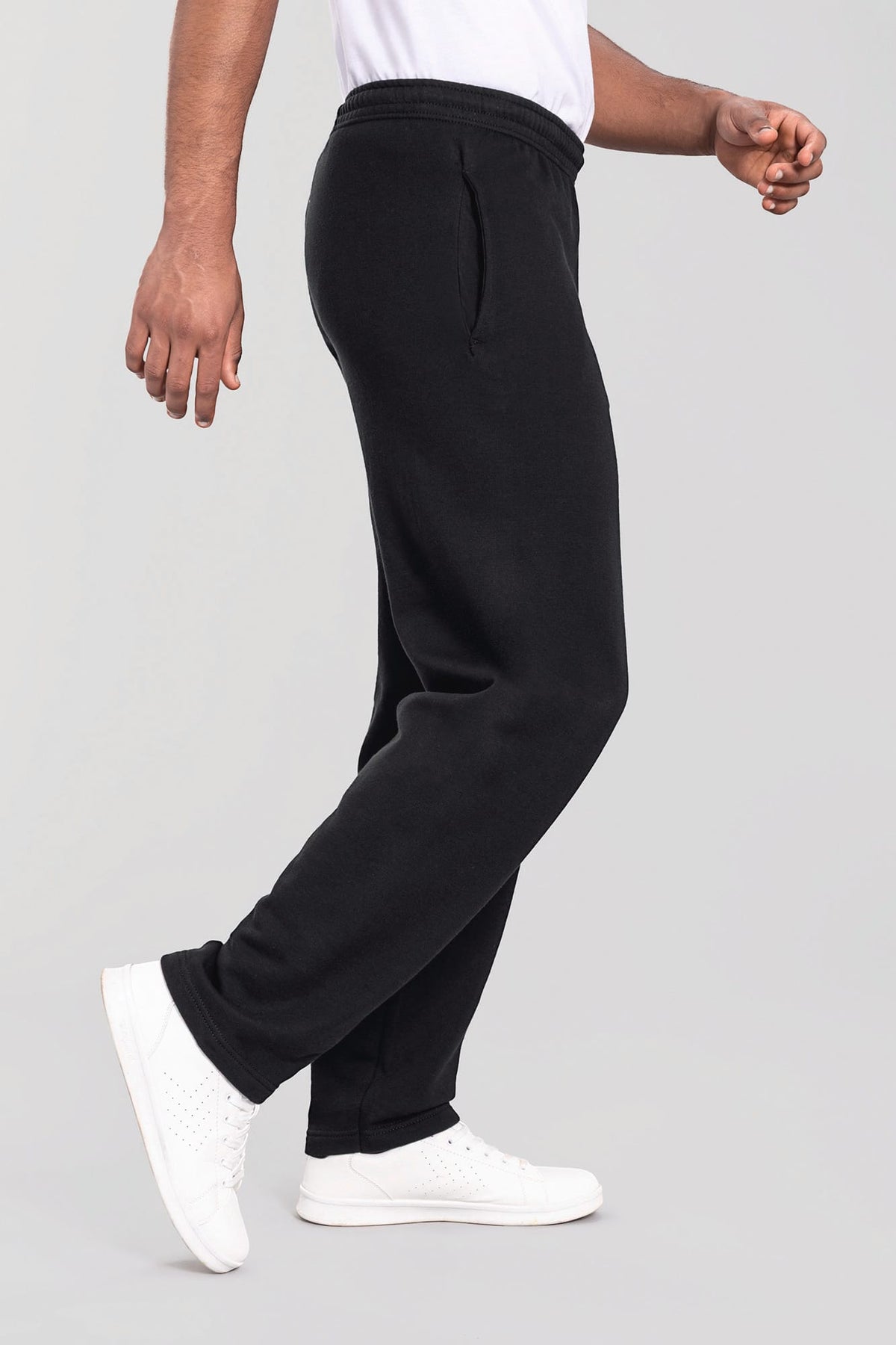 Fruit of the Loom SC64064 Iconic 250 joggingbroek met open zoom