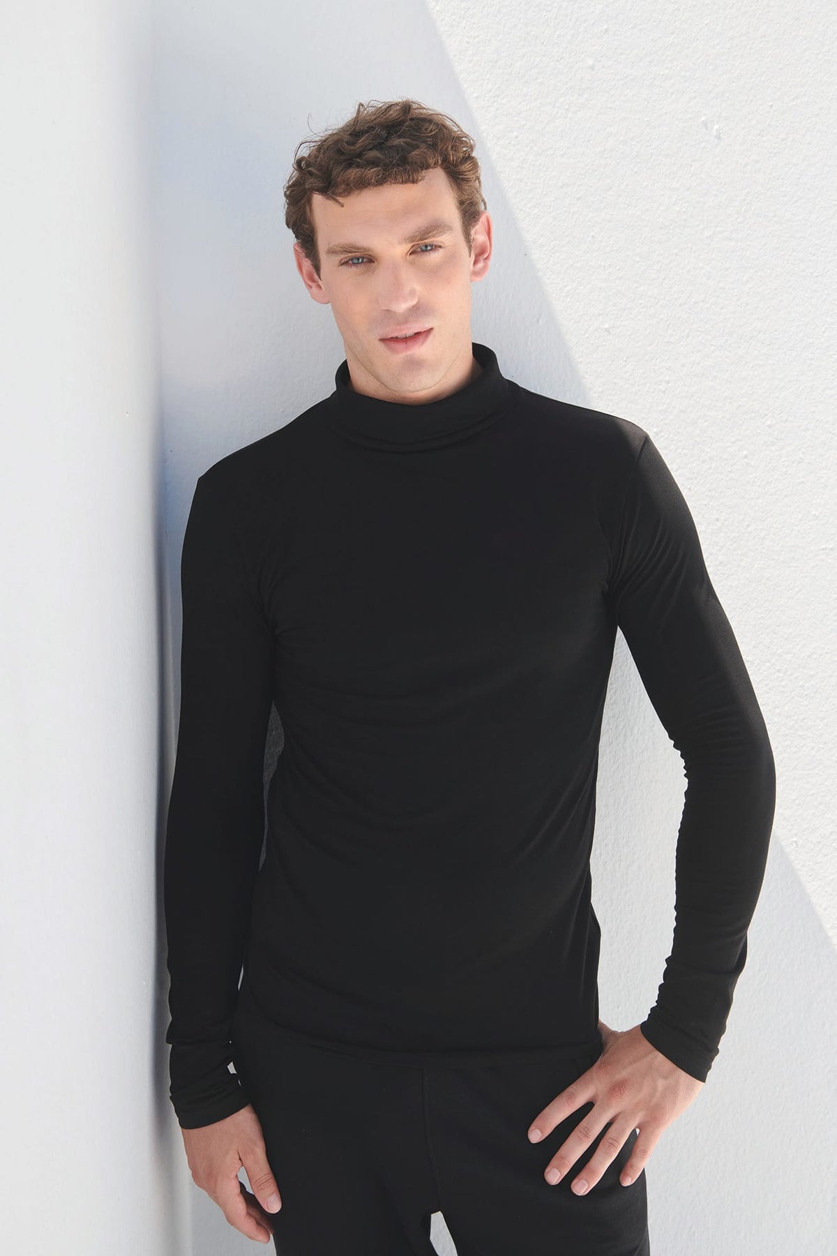 SF Clothing SFM125 Men's Feel Good Stretch Rolkraag Neck Top
