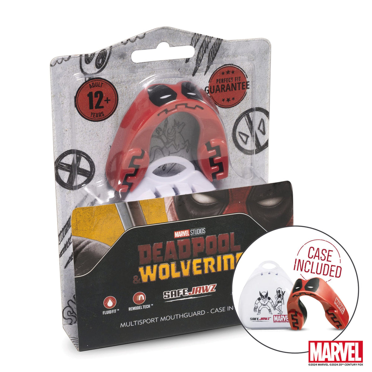 Safejawz SJMARVEL Mondstukken Marvel