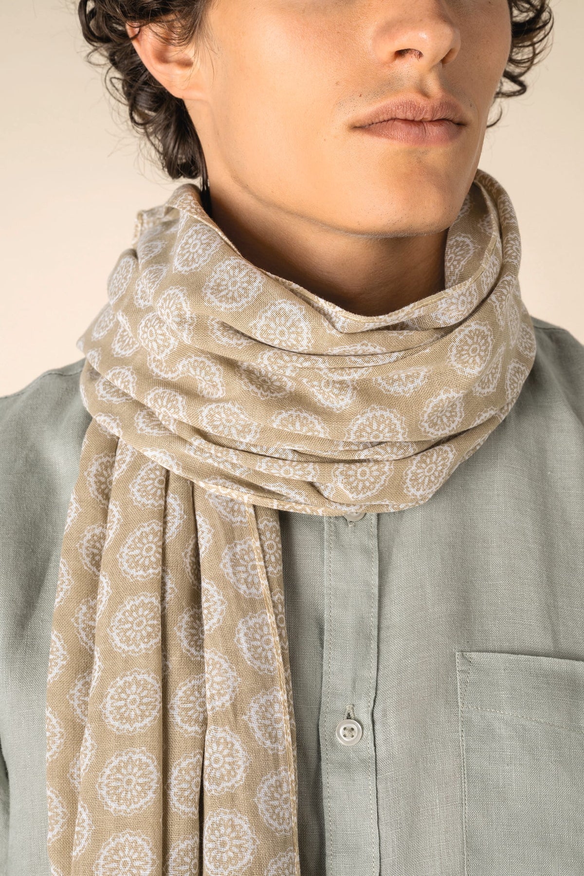 Spasso SP148 unisex tulbanddoek met motieven