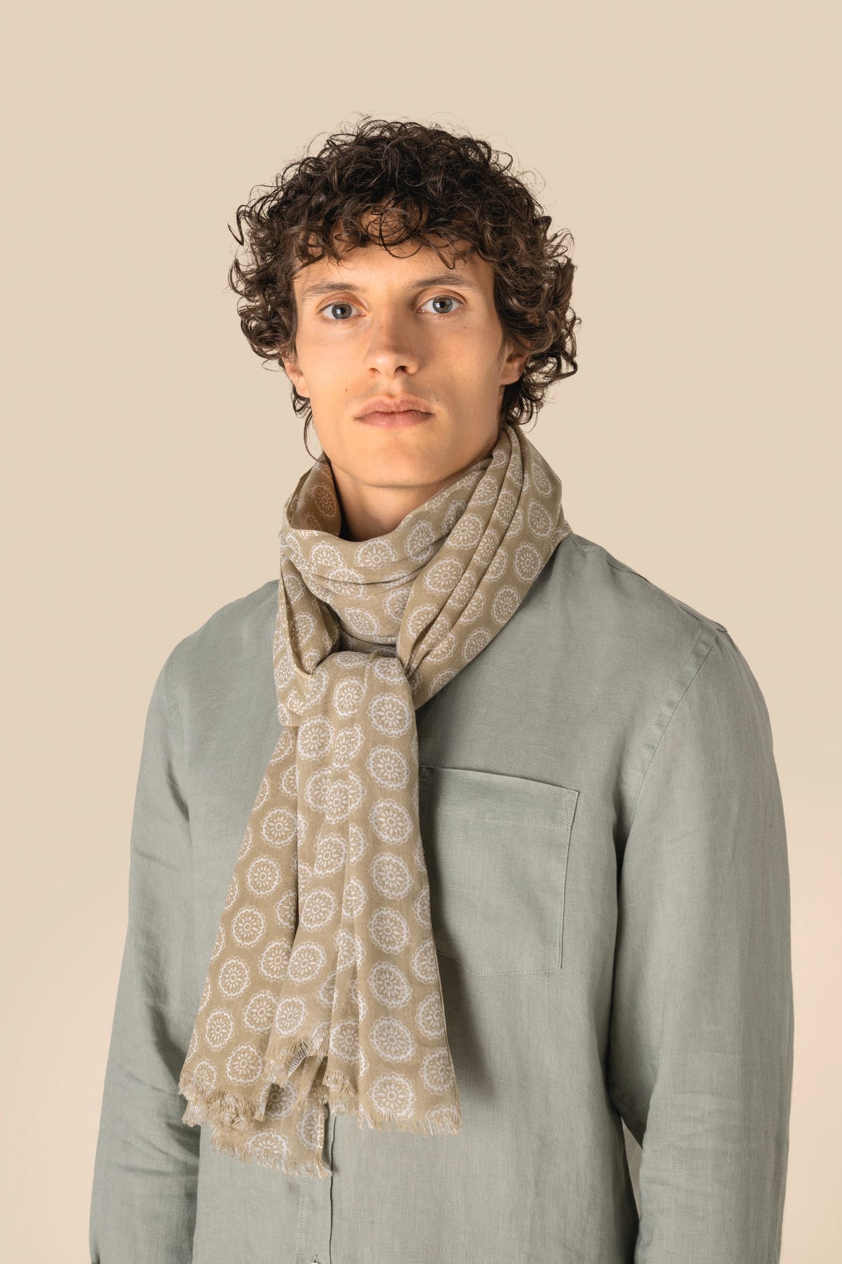 Spasso SP148 unisex tulbanddoek met motieven
