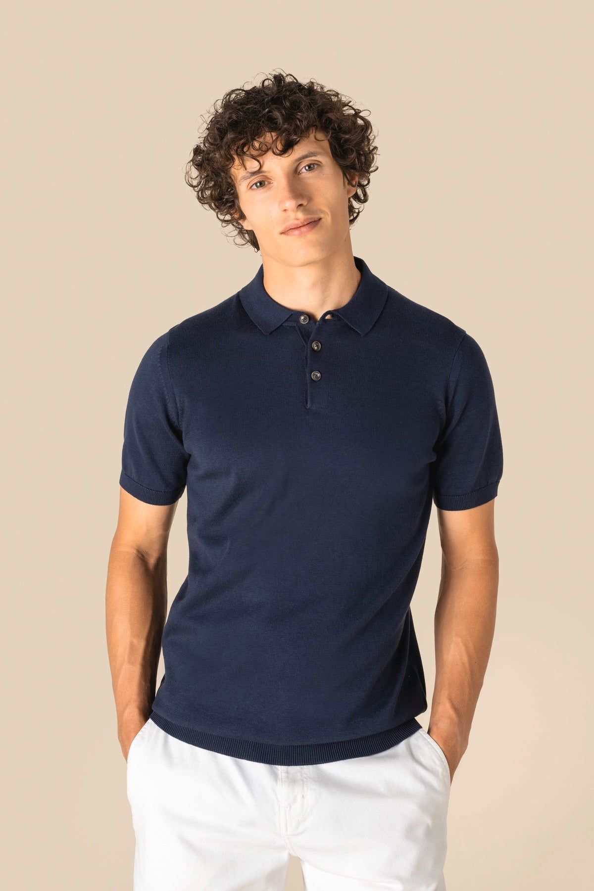 Spasso SP203 Ecologische tricot herenpolo