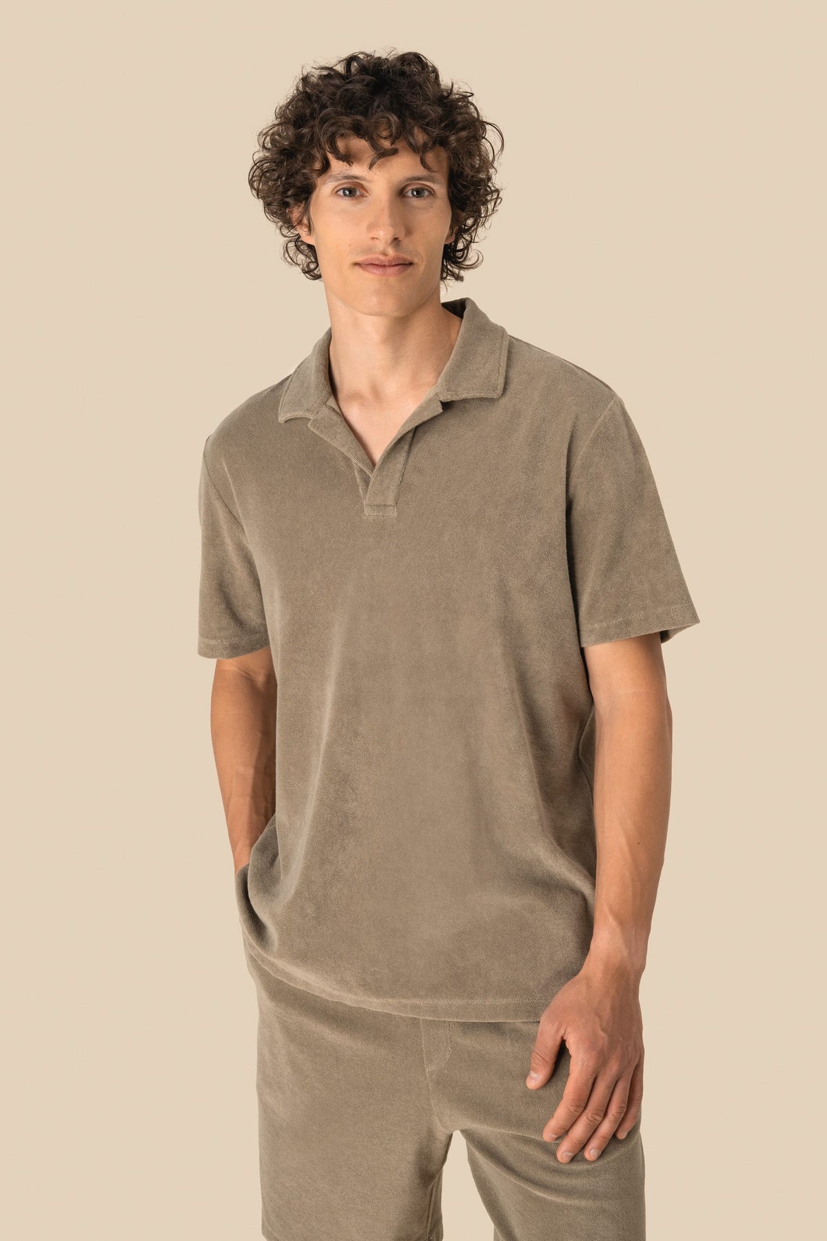 Spasso SP229 Ecologische badstof herenpolo