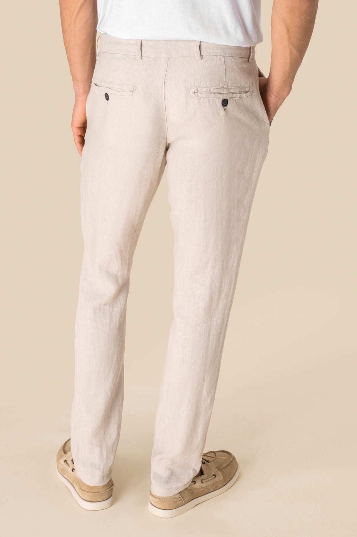 Spasso SP710 Linnen broek heren