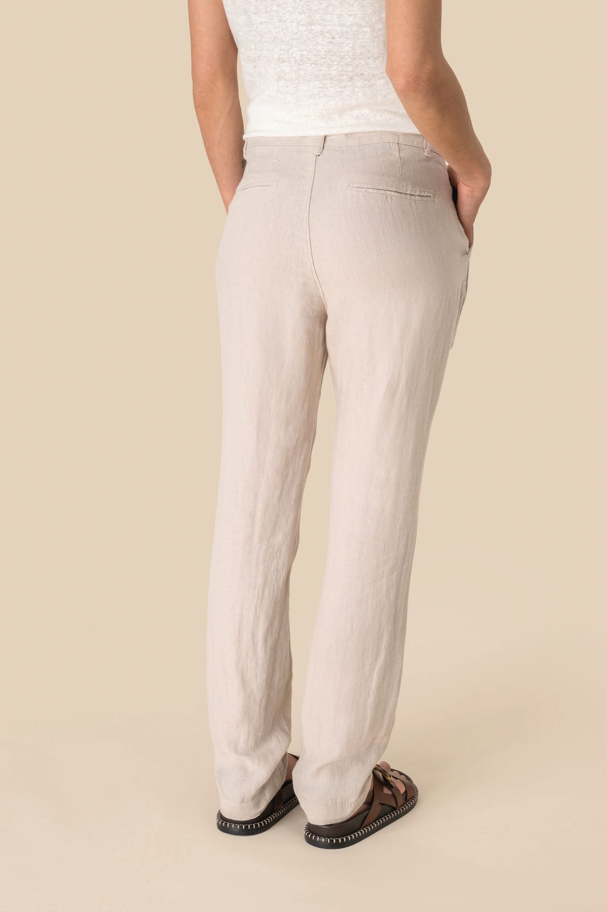Spasso SP712 Linnen broek dames
