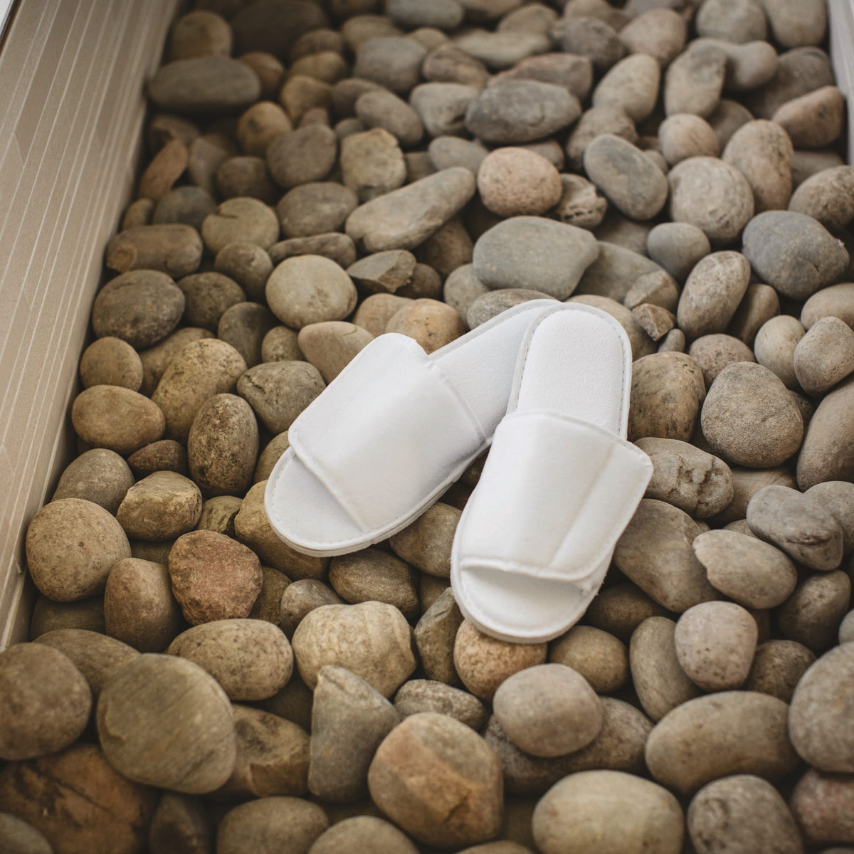 Towel City TC067 Open Toe Slippers