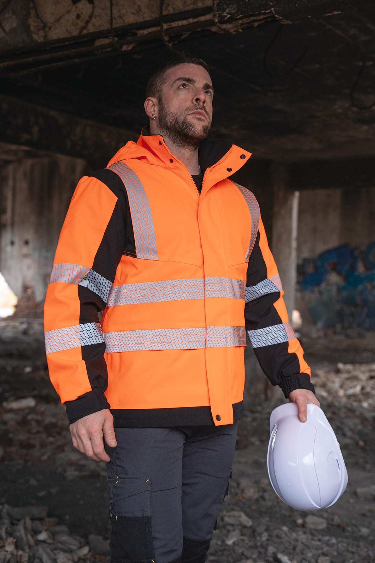 Korntex® TXBRSS Copenhagen High-Visibility regenjas