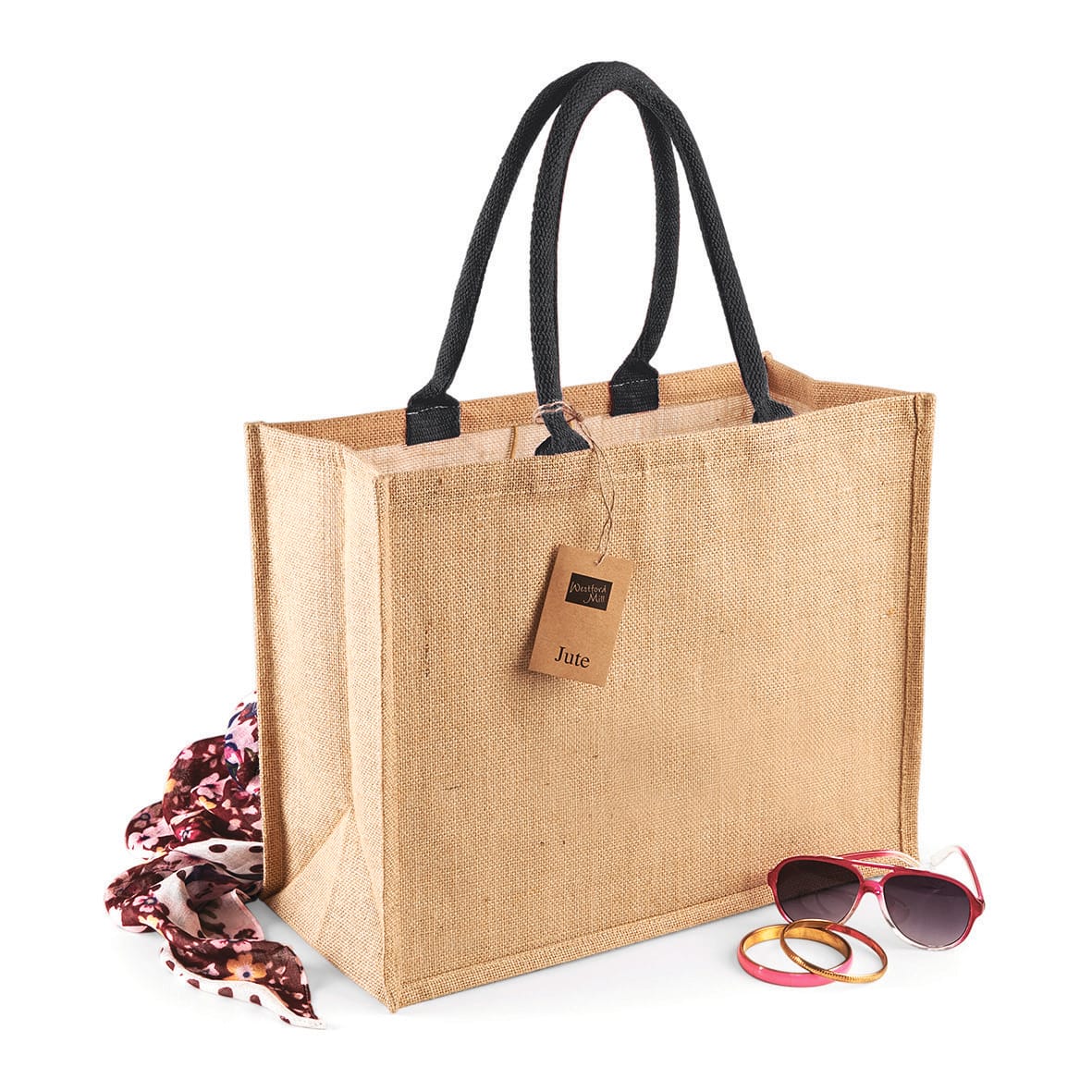 Westford Mill W407 Jute classic shopper